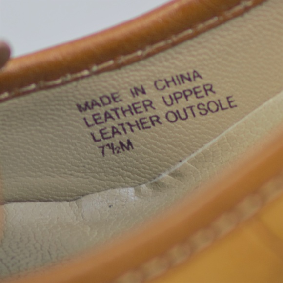 Michael Kors 7.5 M Tan Genuine Leather, Block Heel - Picture 6 of 8